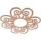 Ekena Millwork Cohen Wood Fretwork Pierced Ceiling Medallion, Cherry, 26"OD x 8 7/8"ID x 1/4"T CMWP26X26X0250COCH - alternate 3